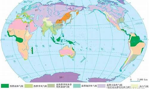 全球气候类型分布特点及成因表格_全球气候